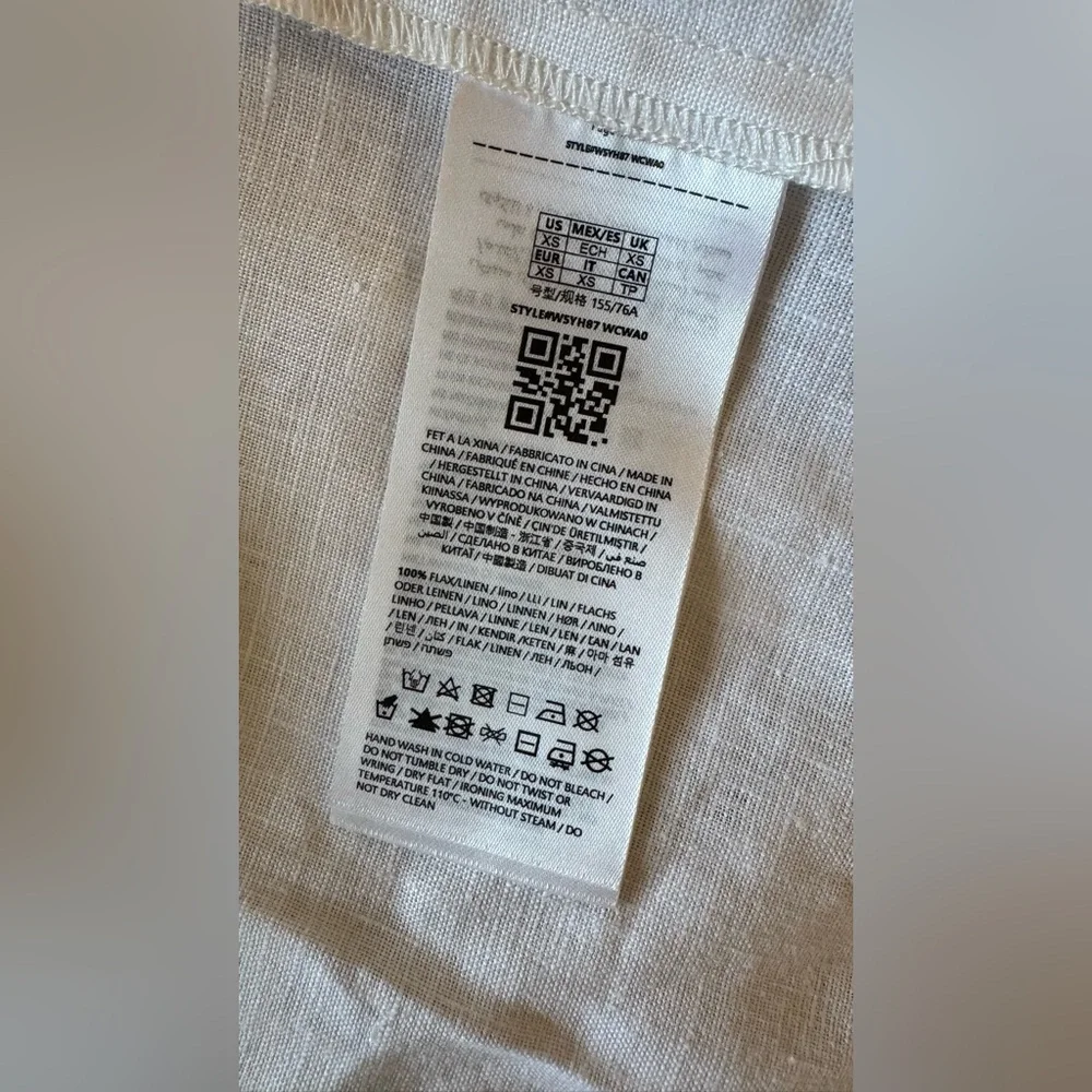 GUESS ~ Eco Gen Linen Shirt - Picture 9 of 15